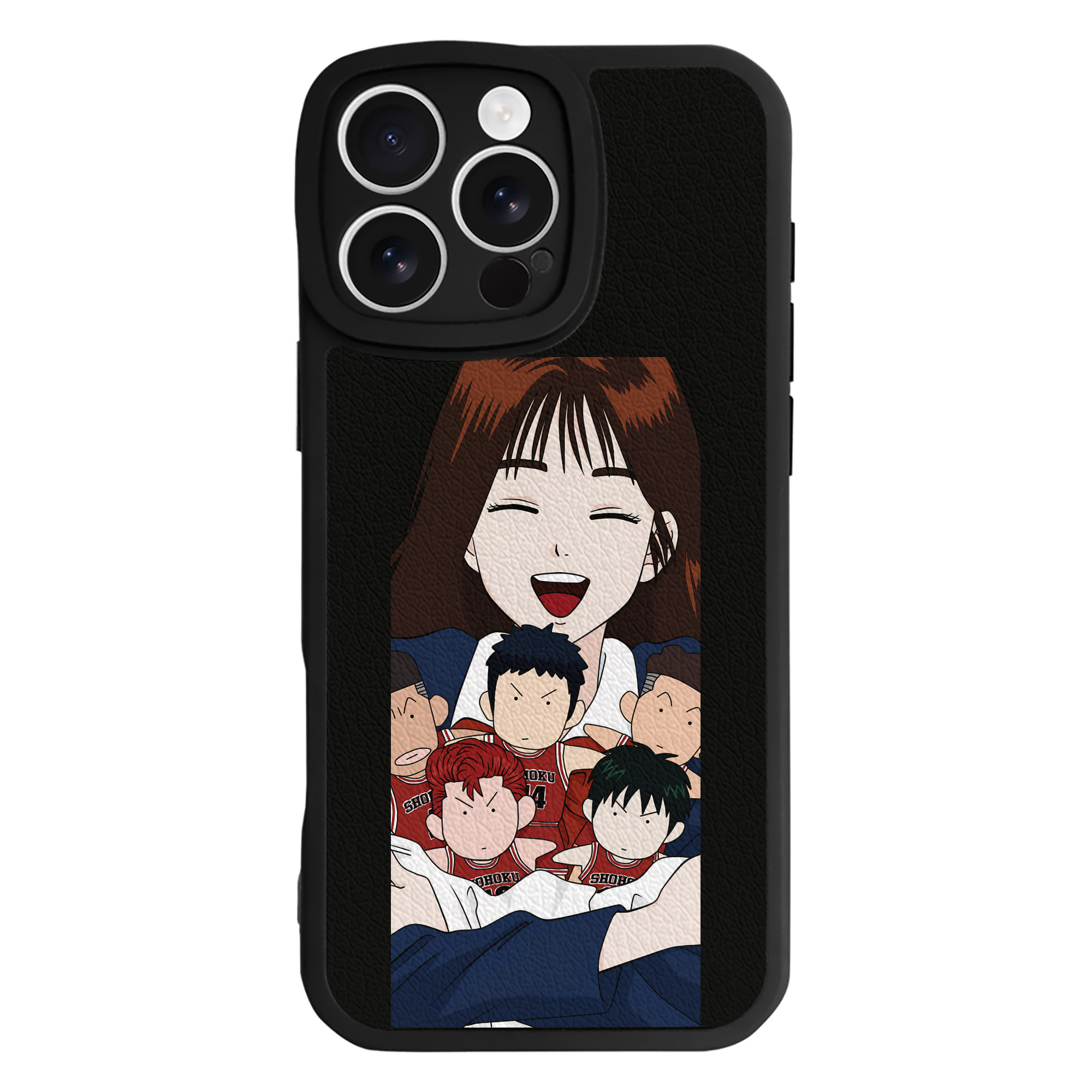 （画像用） SLAM DUNK／スラムダンク 【iPhone 16シリーズ対応】シリコンスマホケース（レザー調） 材質：シリコン